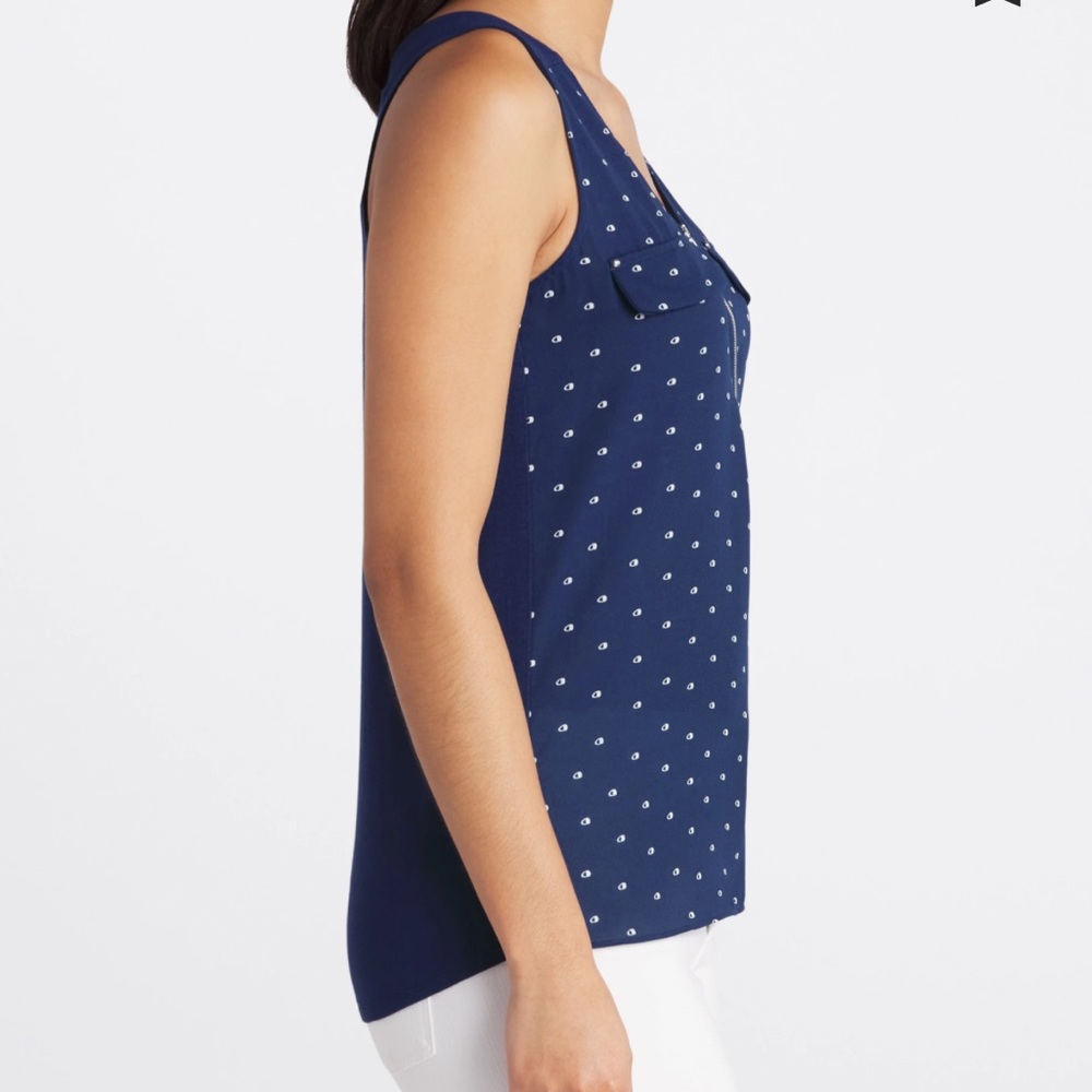 Mixed Material Blouse - image 3